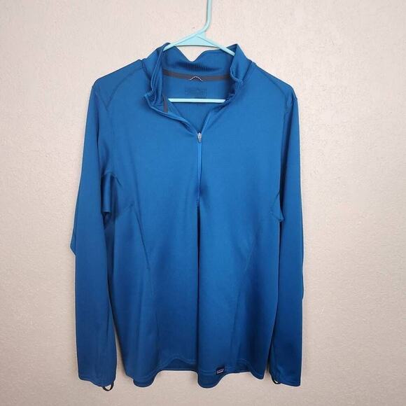 Patagonia Tops - Patagonia Teal Green Capilene Base Layer Lightweight Jacket XL (7113)